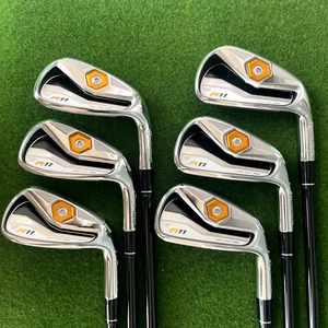 TaylorMade R11 Ironset 5-9Pw 6pc RH Fujikura Motore graphite Flex S Used - Picture 1 of 14