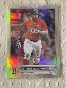 2022 Topps Series 1 XANDER BOGAERTS Rainbow Foil #8 BOSTON RED SOX