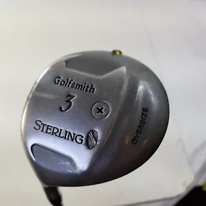 Golfsmith Sterling 3 Wood Oversize LH Left Handed Steel Stiff Flex 43" - Picture 1 of 16