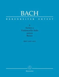 Six Suites for Violoncello (BWV 1007 - 1012) Cello Music Bach Baerenreiter Germa - Bild 1 von 1