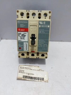 Disjoncteur Cutler Hammer HMCP030H1C 30 AMPS 3 Pôles 600VAC-250VDC - Photo 1/4
