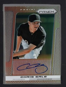 2012 Panini Prizm Autograph Prizms #CS Chris Sale 1/25 A20 176