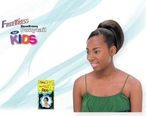 YAKY WRAP 9'' - FREETRESS DRAWSTRING PONYTAIL FOR KIDS - Picture 1 of 9