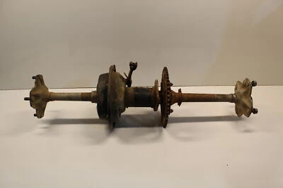 85-86 HONDA ATC FOURTRAX 125 TRX125OEM EJE TRASERO RUEDA TRASERA FRENO MONTAJE BUJES Foto 1 de 4