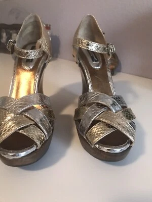 Sandalias de cuero Dolce and Gabbana Foto 1 de 4