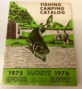 1975-76 Buckeye Sports Supply Catalog Old Fishing Tackle - Picture 1 of 4