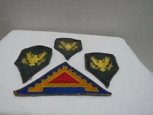 US ARMY FEMALE SPECIALIST E-4 Military & 7TH ARMY PATCHES SEW ON SO1-15 - Picture 1 of 4