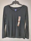 GAP Women's Size XS Long Sleeve Tee True Black - New With Tags