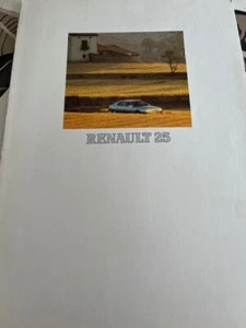Brochure Renault 25 de 1990 - Foto 1 di 1