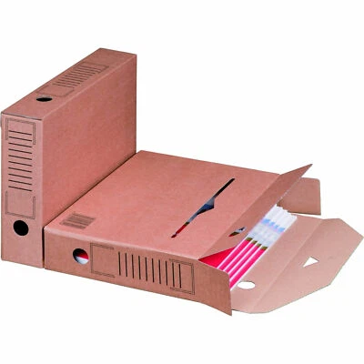 SMARTBOX PRO Archiv-Ablageboxen Archivschachteln Archivkartons Archivboxen 315x65x233mm 6,5cm