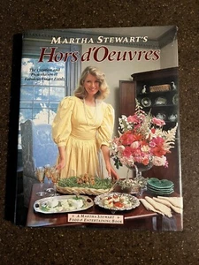 1984 Martha Stewart's Hors d'Oeuvres Erstausgabe Hardcover Essen & Unterhaltung - Bild 1 von 7