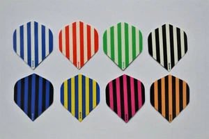 FOOTBALL TEAM KIT COLOURS STRIPES STANDARD DART FLIGHTS - Picture 1 of 9