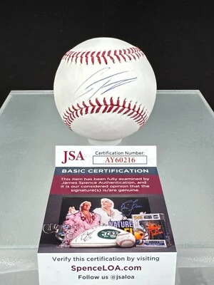 Gleyber Torres AUTO Official MLB Signed Baseball JSA COA Detroit Tigers - Image 1 of 4