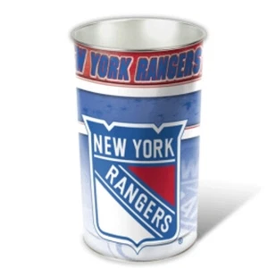 Bote de basura de hockey de 15" de metal NHL New York Rangers - Imagen 1 de 1