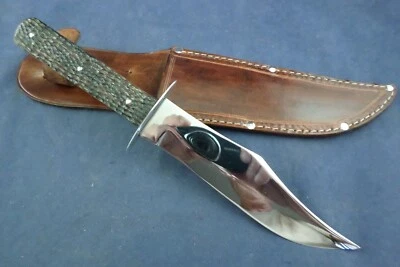 Cuchillo de caza Kinfolks de colección hueso jigged con funda Foto 1 de 4