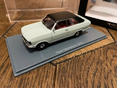 NEO Models NEO43756 Opel Olympia A 1970 White 1:43 Scale model - Image 1 of 4