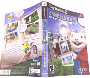 Ps2 Original ARTWORK ONLY ~ Stuart Little 3 Big Photo Adventure  Playstation 2 - Imagen 1 de 1