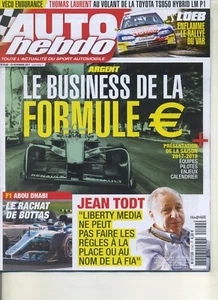 AUTO HEBDO n°2142 29/11/2017 GP ABOU DHABI JEAN TODT THOMAS LAURENTF2 YAS MARINA - Picture 1 of 1
