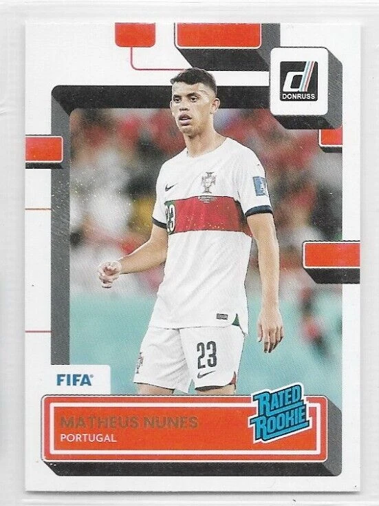 Matheus Nunes Portugal 2022-23 Donruss Soccer FIFA Rated Rookies #188 - Image 1 of 1