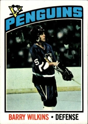 1976-77 Topps Barry Wilkins Pittsburgh Penguins #102 - Image 1 of 2