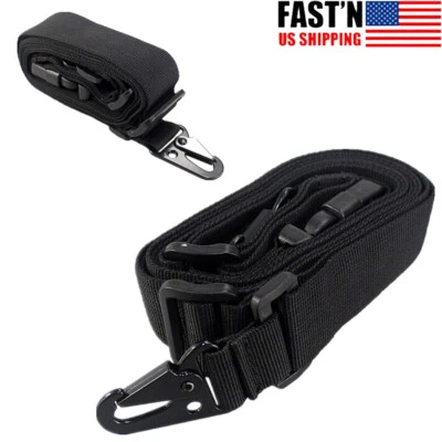 3 Point Tactical Rifle Sling Quick Release Gun Bungee Strap Hunting Accessories - Image 1 of 4