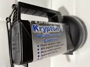 Torcia vintage UniLite 220 Krypton resistente alle intemperie alimentata a batteria - Foto 1 di 10