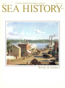 Sea History primavera 1987 Rivers of America barco fluvial Mississippi barco de vapor Hudson - Imagen 1 de 6