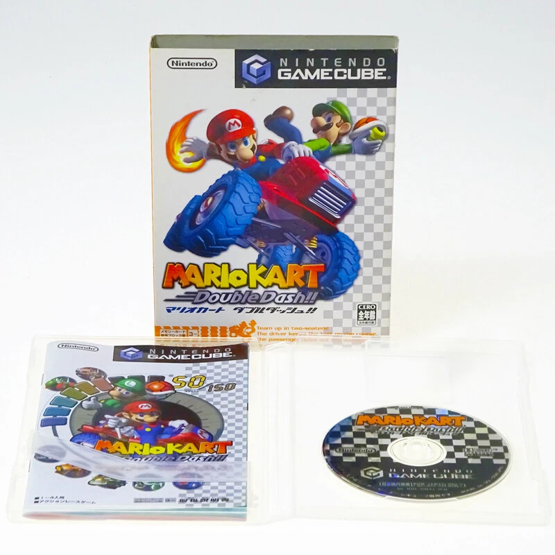 MARIO KART Double Dash Nintendo GC GameCube Japan Import Racing NTSC-J Complete - Image 1 of 1