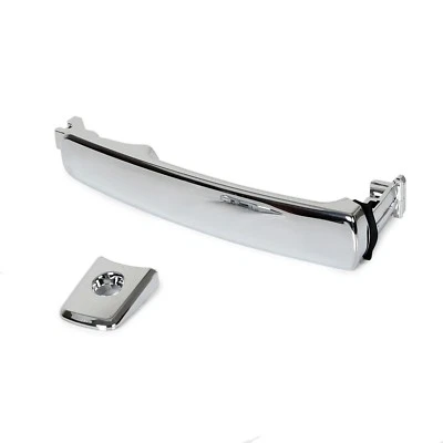 Front Outside Left Chrome Door Handle Plastic For 03-08 INFINITI FX35 FX45 - Imagem 1 de 4