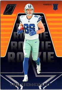 2023 Panini Zenith - Luke Schoonmaker #164 Rookie Card Dallas Cowboys (RC) NM/M - Picture 1 of 2