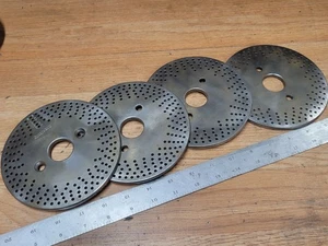 BRIDGEPORT DIVING HEAD PLATES 5 1/2 X 1/4 X 1 1/8 " HOLE - Picture 1 of 5
