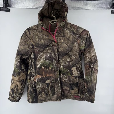 Abrigo pesado de camuflaje de roble musgo para mujer Herter’s forro extraíble caza - grande Foto 1 de 4