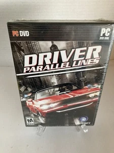 Driver Parallel Lines Videospiel PC CD-ROM M-Mature Ubisoft Brandneu Versiegelt - Bild 1 von 4