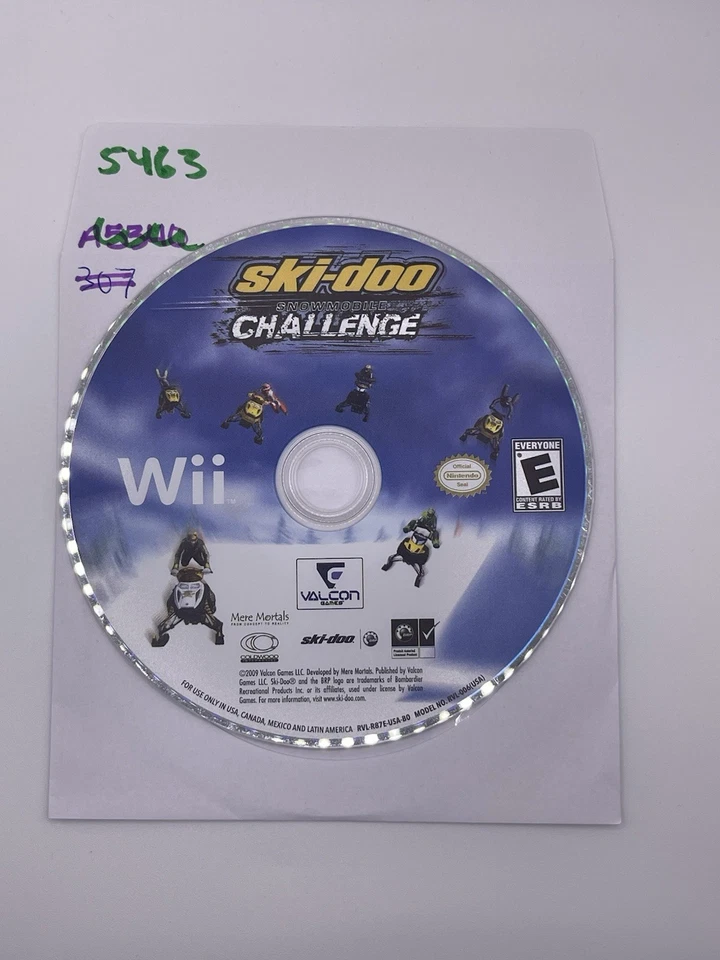 Ski-Doo: Snowmobile Challenge (Nintendo Wii, 2009) Disc Only - No Track 5463 - Image 1 of 1