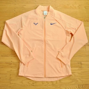 Nike Rafa Nadal Tennis Jacket Orange Chalk Full Zip DV2885-777 Men's Size Small - Picture 1 of 12