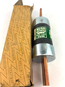 Bus sin limitación de corriente Bussmann NON-400 fusible único 400 amperios clase H — NUEVO - Imagen 1 de 8