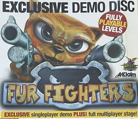 Fur Fighters SEGA Dreamcast Rare Demo PAL Version Disc Only FAST FREE SHIPPING