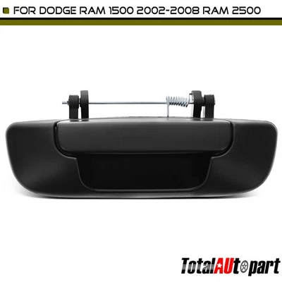 Manija de puerta trasera imprimada de metal mejorada para Dodge Ram 1500 2002-2008 Ram 2500/3500 Foto 1 de 4