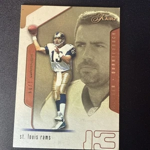 2002 Fleer Flair Collection Kurt Warner #56 /200 - Picture 1 of 2