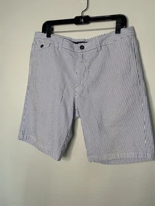 Men's Maide Bonobos Seersucker Shorts Size 34 - Picture 1 of 6