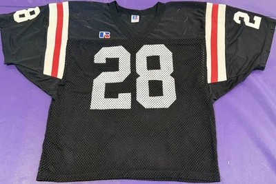 Винтажная футболка МАРШАЛЛА ФОЛКА NO28 San Diego State Aztecs NCAA футбол Рассел L - Изображение 1 из 4