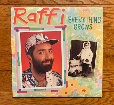 Raffi - Everything Grows LP Shoreline Records 1987 Pressing w/ Inner  VG+ - Image 1 of 4
