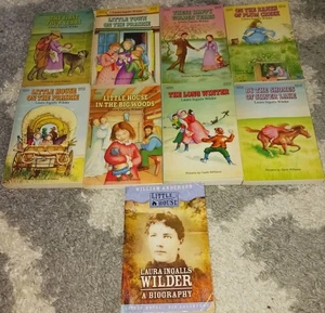 9 Vintage 1981 Little House on the Prairie Laura Ingalls Wilder Harper Trophy - Picture 1 of 2