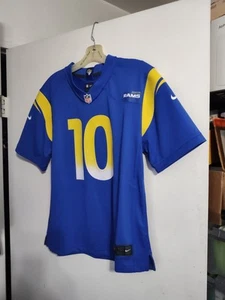 Nike On Field-Los Angeles Rams-Cooper Kupp #10 Home Jersey-Youth Size Large-NEW - Picture 1 of 9