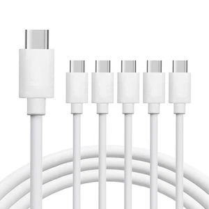 For iPhone 16e 15+ Charger Cable Heavy Duty USB C To C Charging Data Sync Cable - Picture 1 of 29