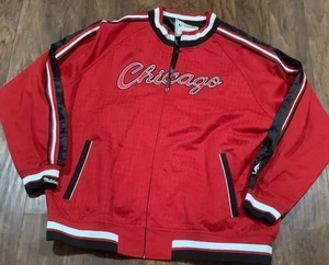 Mitchell And Ness Chicago Warmup Jacket Size3 XL - Picture 1 of 7