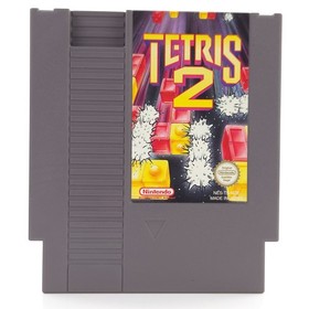 Nintendo NES Spiel: Tetris 2 - Modul und Schutzh&uuml;lle (PAL-B NOE)