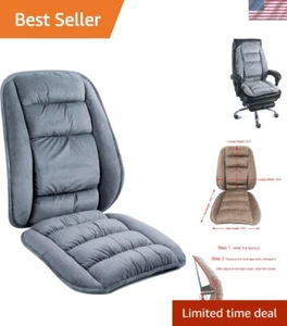 Orthopedic Firm Chair Lumbar Support Cushion Set Non-Slip Bottom Coccyx Pads ... - Picture 1 of 8
