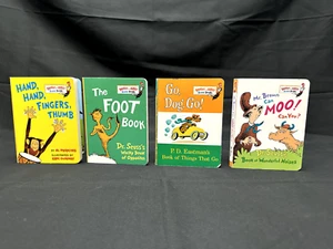 Lot of 4 Board Books Early Readers Great Condition Reading Classics - Picture 1 of 6