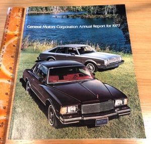 GENERAL MOTORS 1977 Annual Report GM cars - Picture 1 of 9